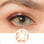 Red And Yellow Mottled Sclera Contacts