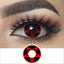 Red Pentagram Halloween Contacts