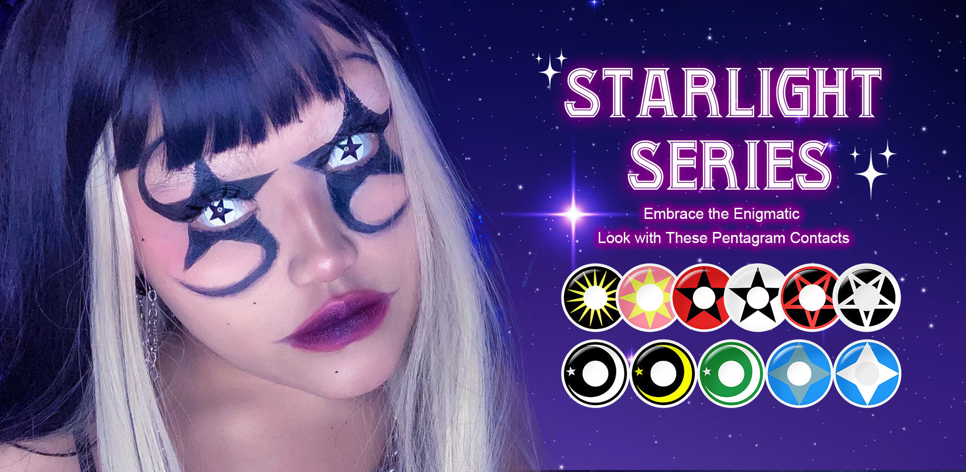 Galaxy Contact Lenses