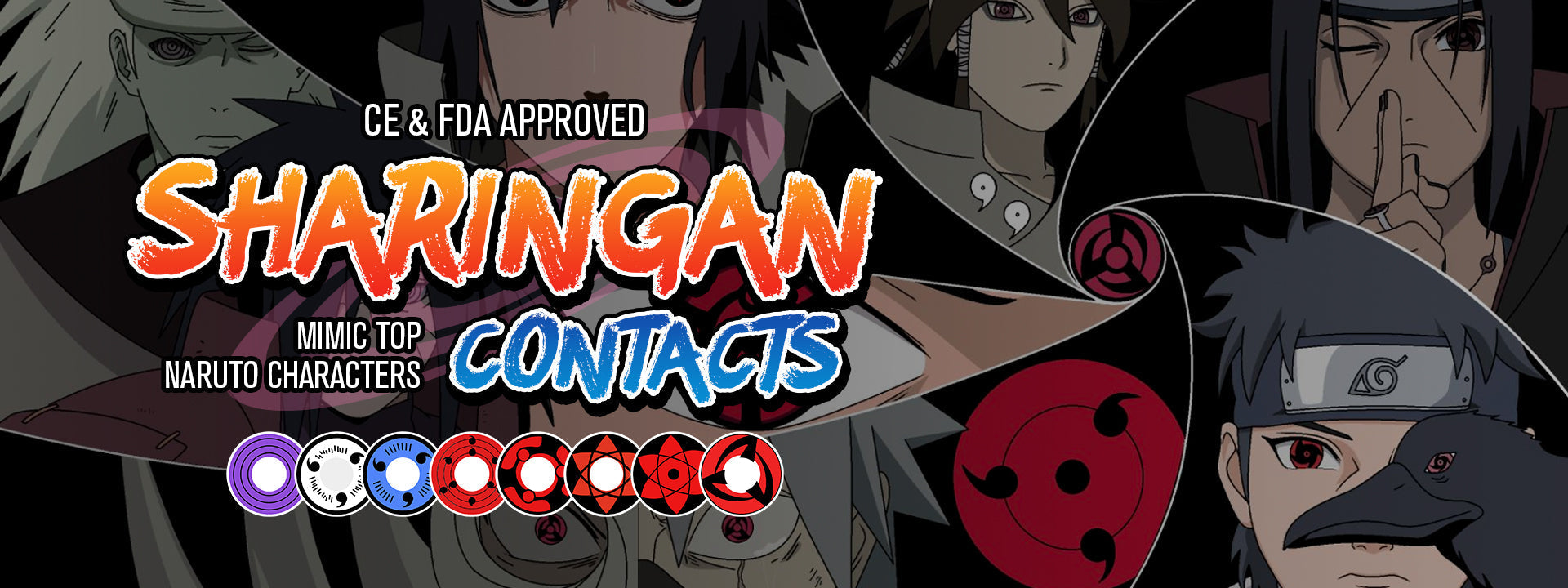 Sharingan Eye Contacts