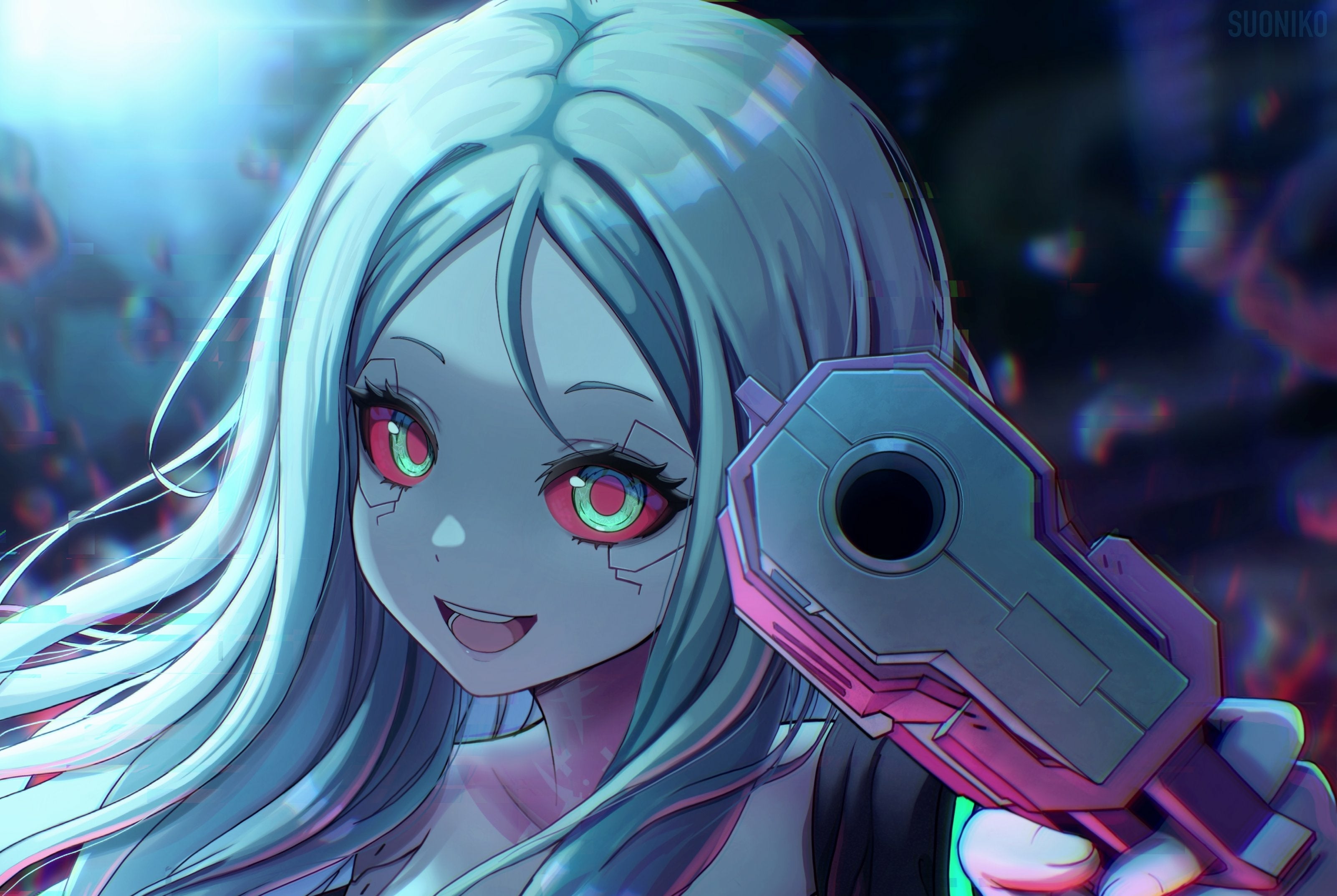 Rebecca Cyberpunk Contacts