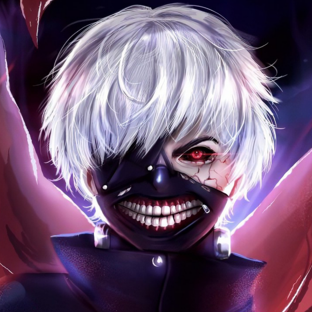 Tokyo Ghoul Black And Red Sclera Contacts