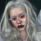 All Red Sclera Contacts