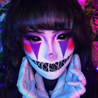 Full Black Sclera Contacts