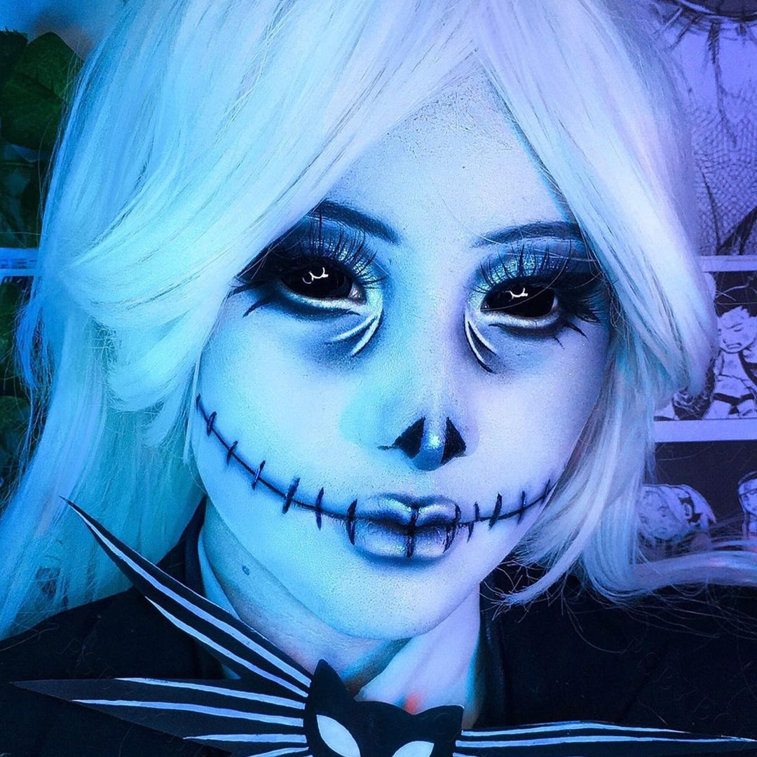 Full Black Sclera Contacts