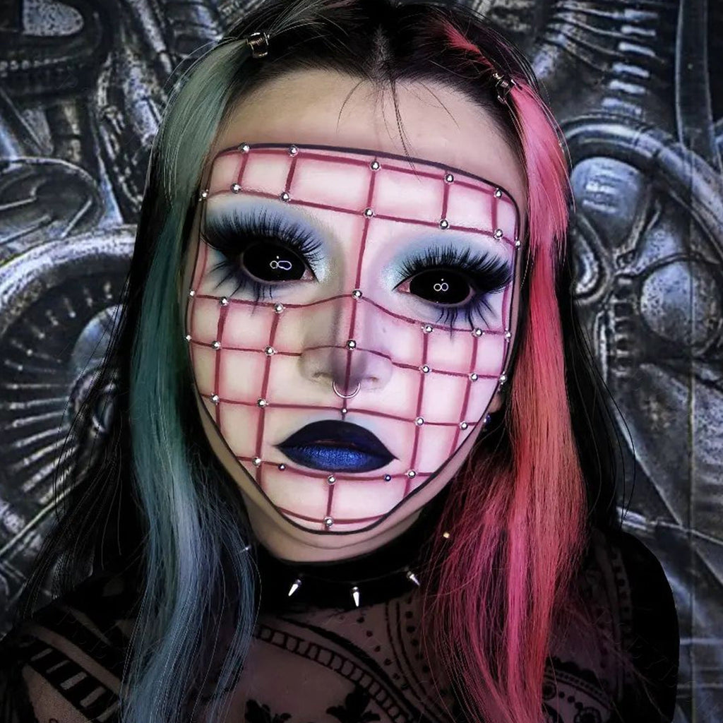 Full Black Sclera Contacts