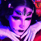 Full Black Sclera Contacts