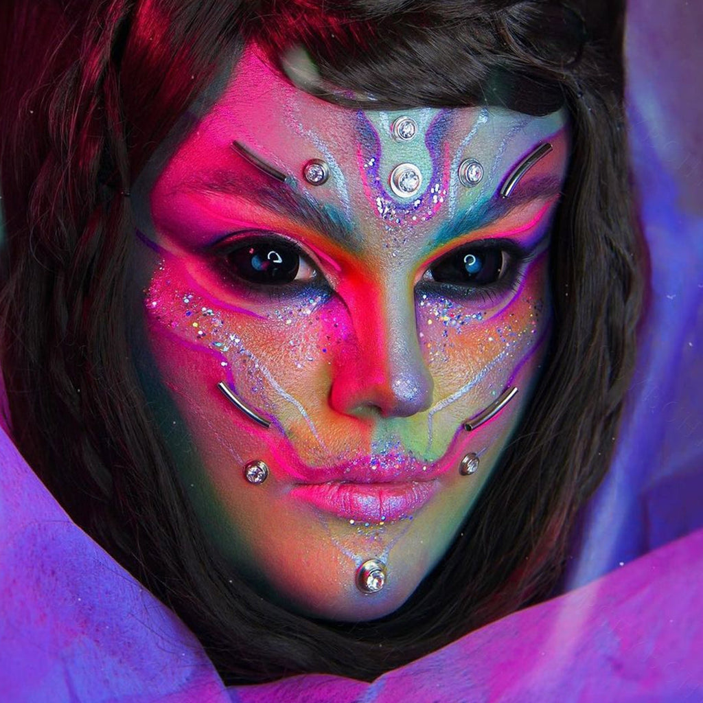 Full Black Sclera Contacts