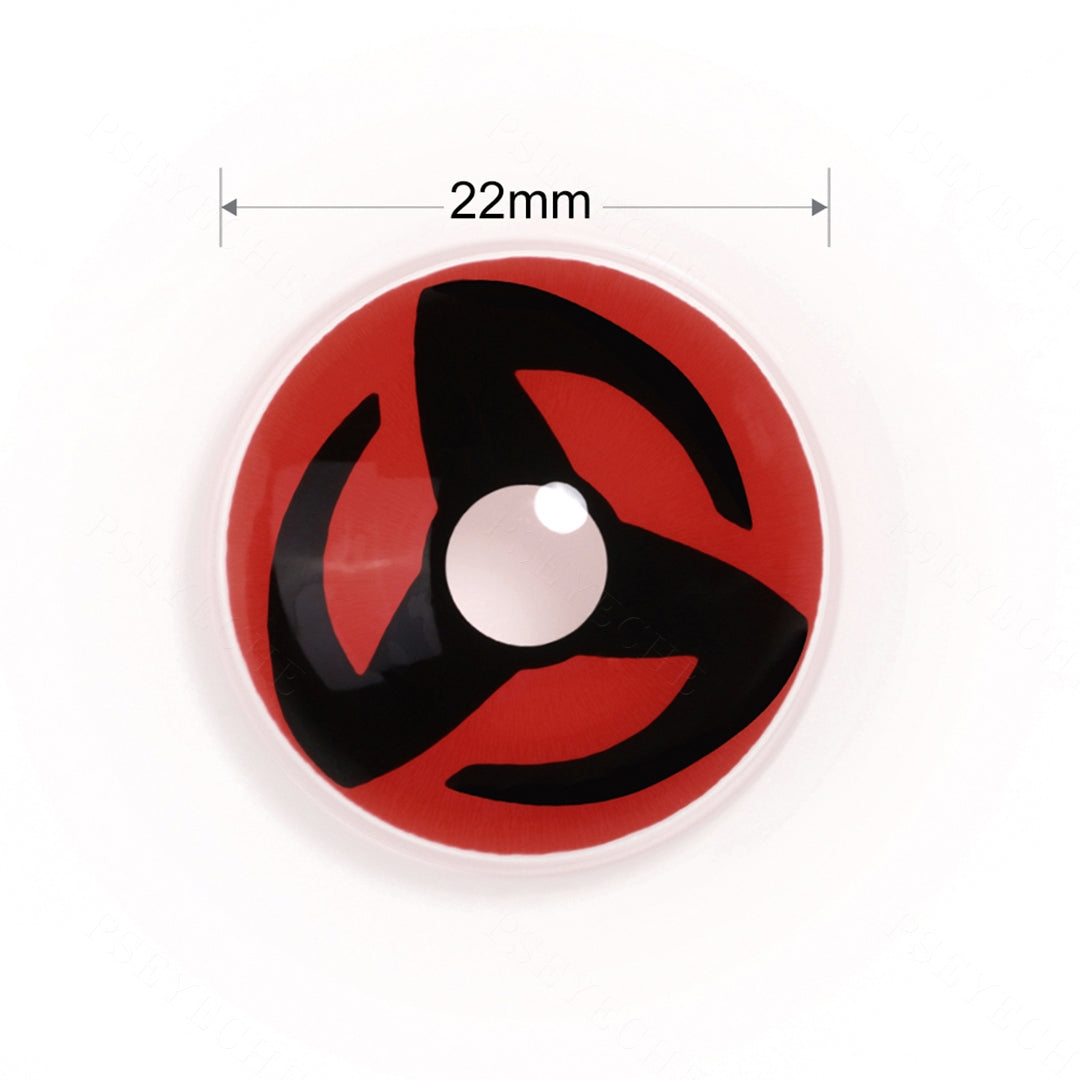 Kakashi Mangekyou Sharingan Sclera Contacts