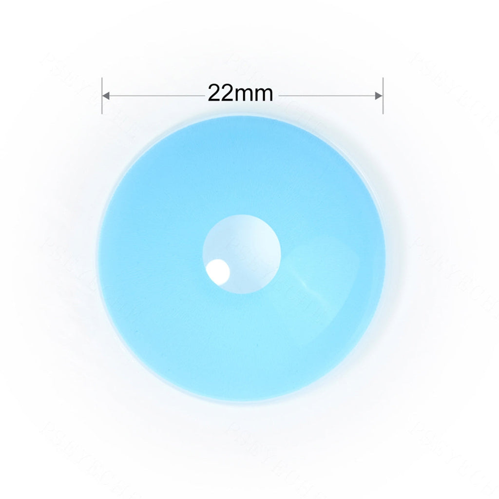 Bright Blue Sclera Contacts