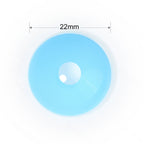 Bright Blue Sclera Contacts