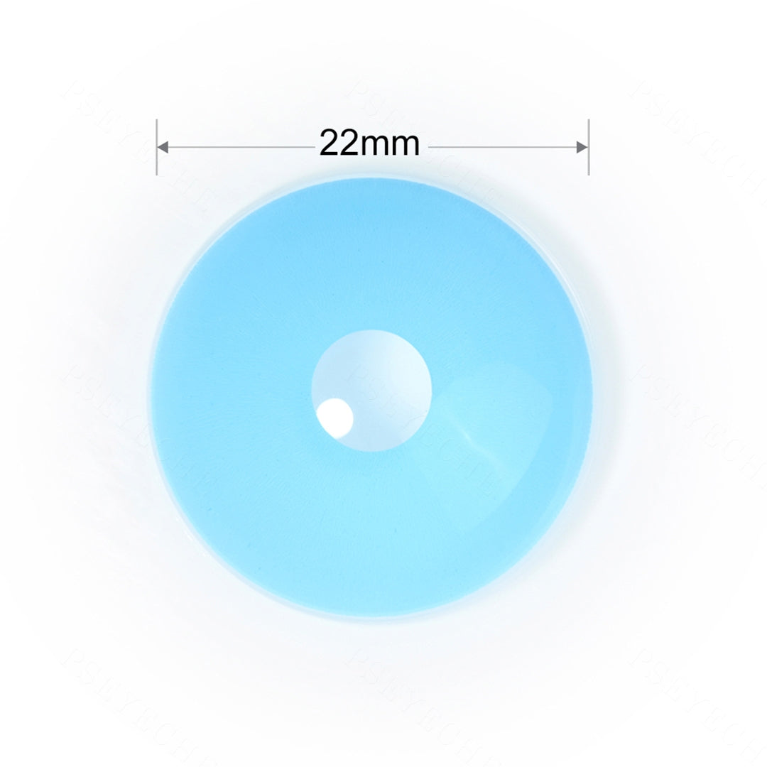 Bright Blue Sclera Contacts