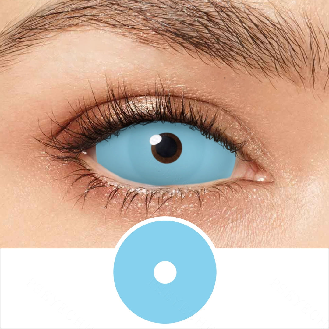 Bright Blue Sclera Contacts Main image