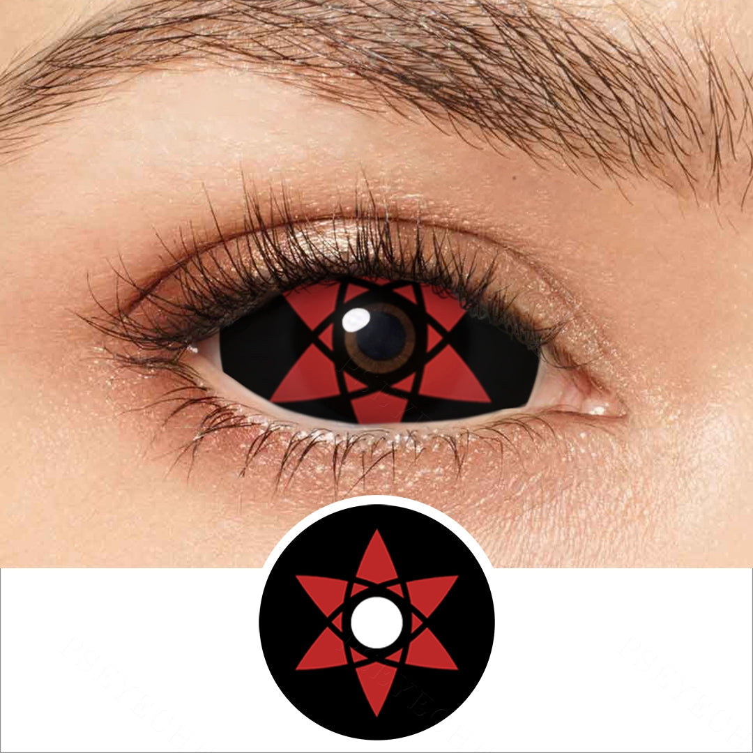 Sasuke Mangekyou Sharingan Sclera Contacts Main image