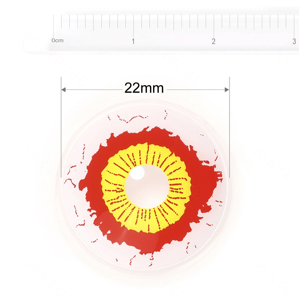 Clown Pennywise Eyes Sclera Contact Lenses