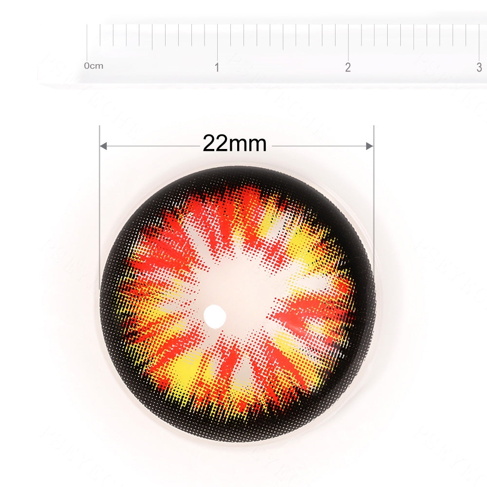 Flare Darth Maul Sith Sclera Contacts