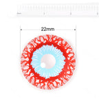 Junji Ito Bloodshot Infected Zombie Sclera Contacts