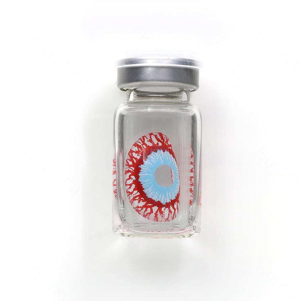 Junji Ito Bloodshot Infected Zombie Sclera Contacts