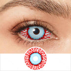 Junji Ito Bloodshot Infected Zombie Sclera Contacts