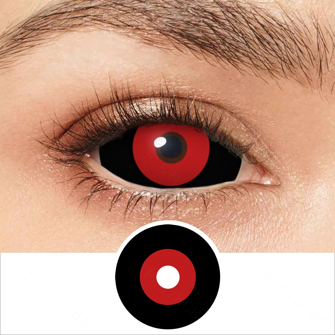 Tokyo Ghoul Black And Red Sclera Contacts Main image