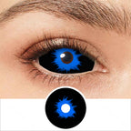 White Walker Black And Blue Sclera Contacts