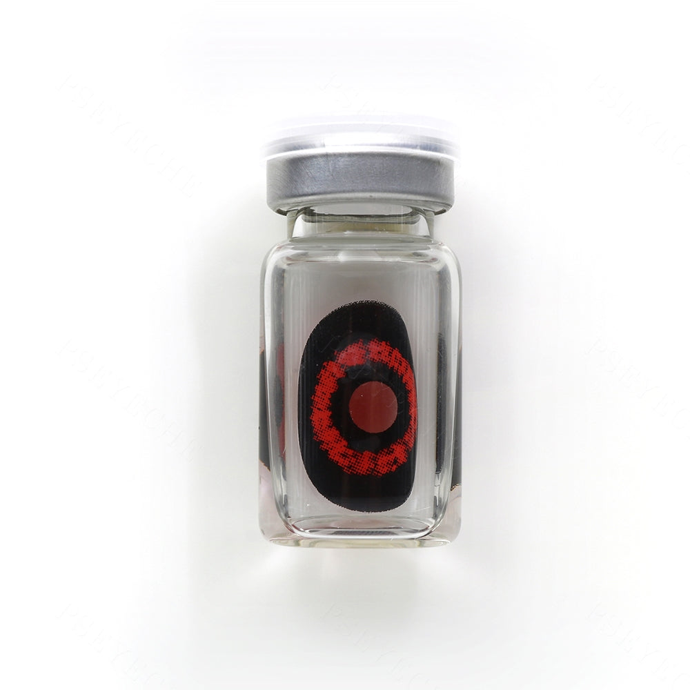 Red Shock Sclera Contacts