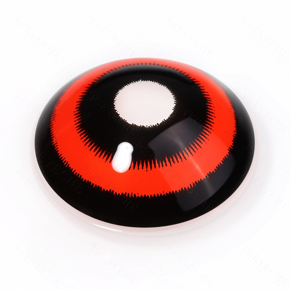 Red Ring Ghoul Sclera Contacts