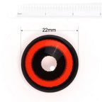Red Ring Ghoul Sclera Contacts