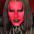 Red Ring Ghoul Sclera Contacts