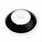 Medusa Black And White Sclera Contacts