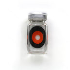 Black and Orange Sclera Contacts