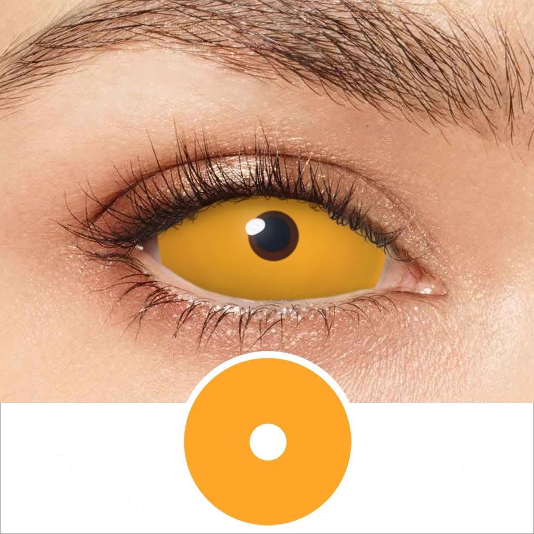 Orange Sclera Contacts Main image