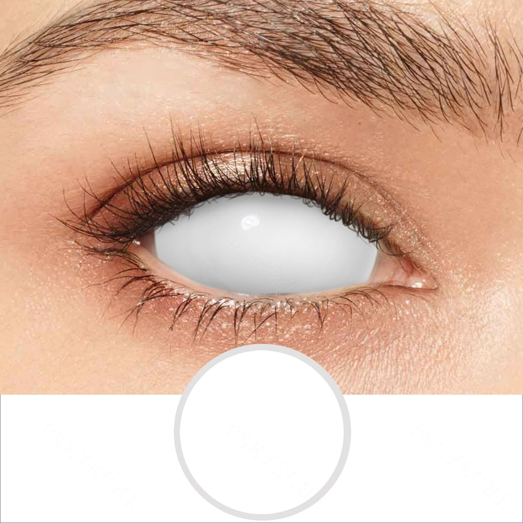 Blind White Sclera Contacts
