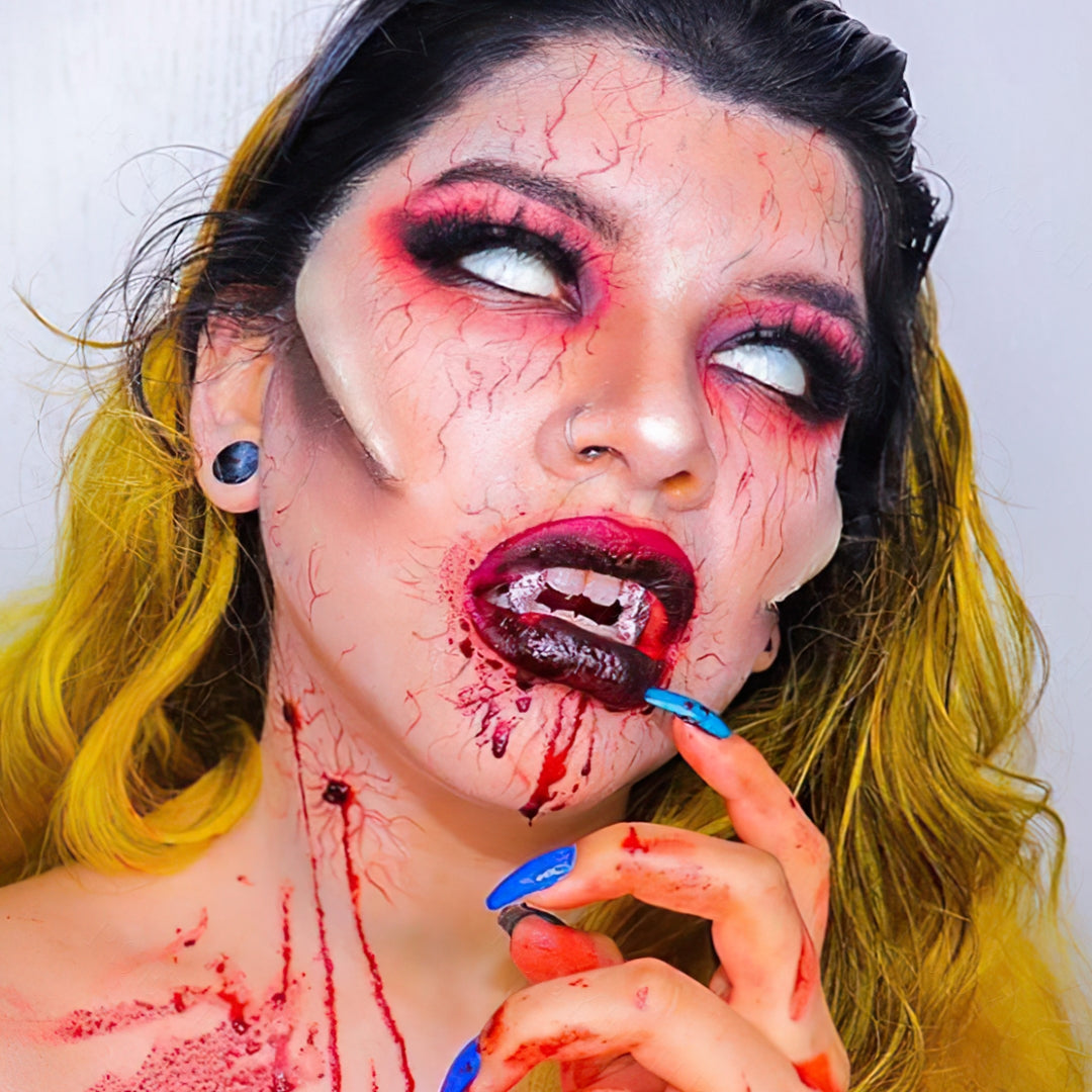 Blind White Sclera Contacts