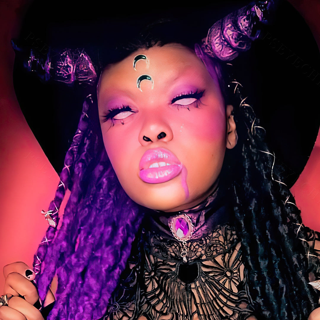 Blind White Sclera Contacts
