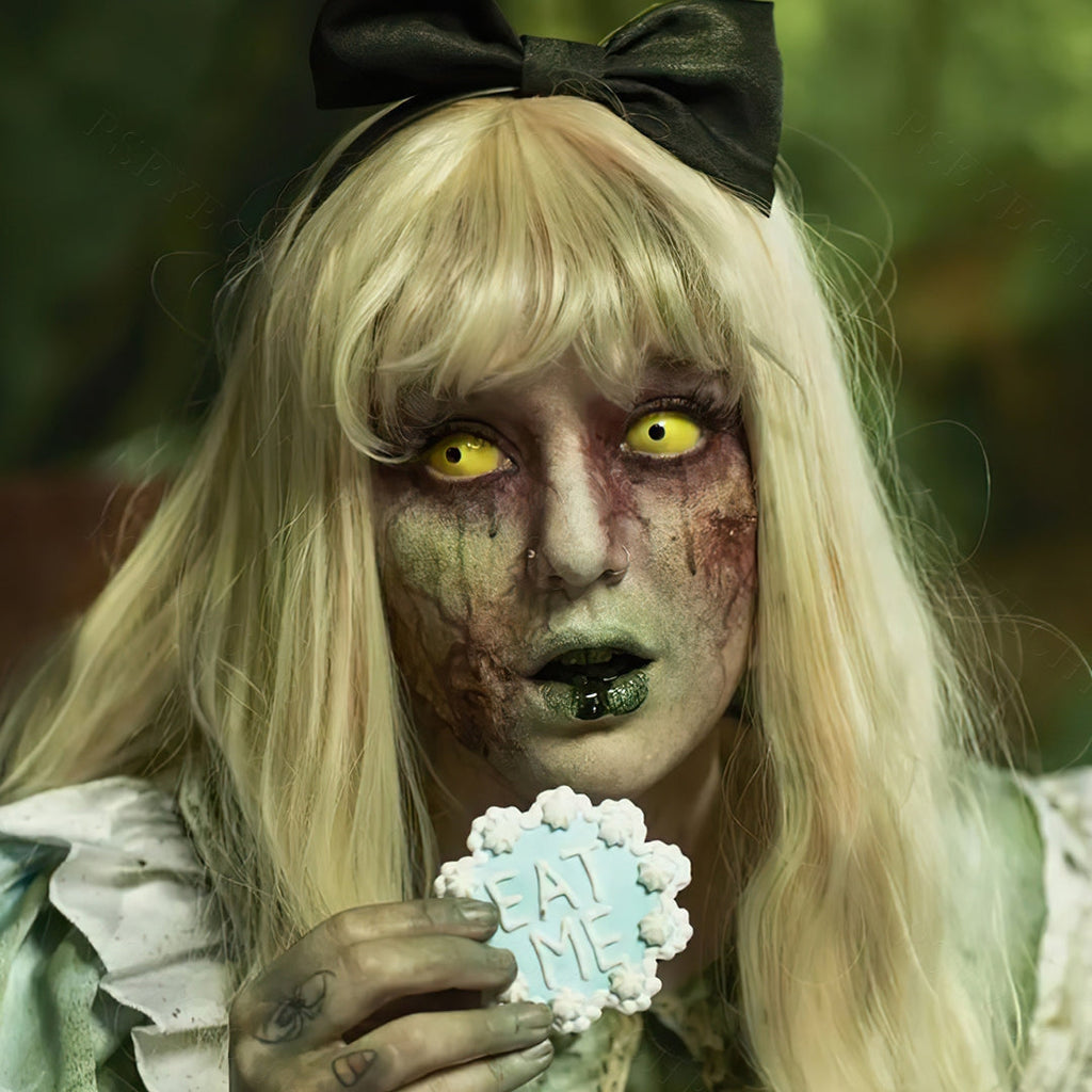 Yellow Sclera Contacts