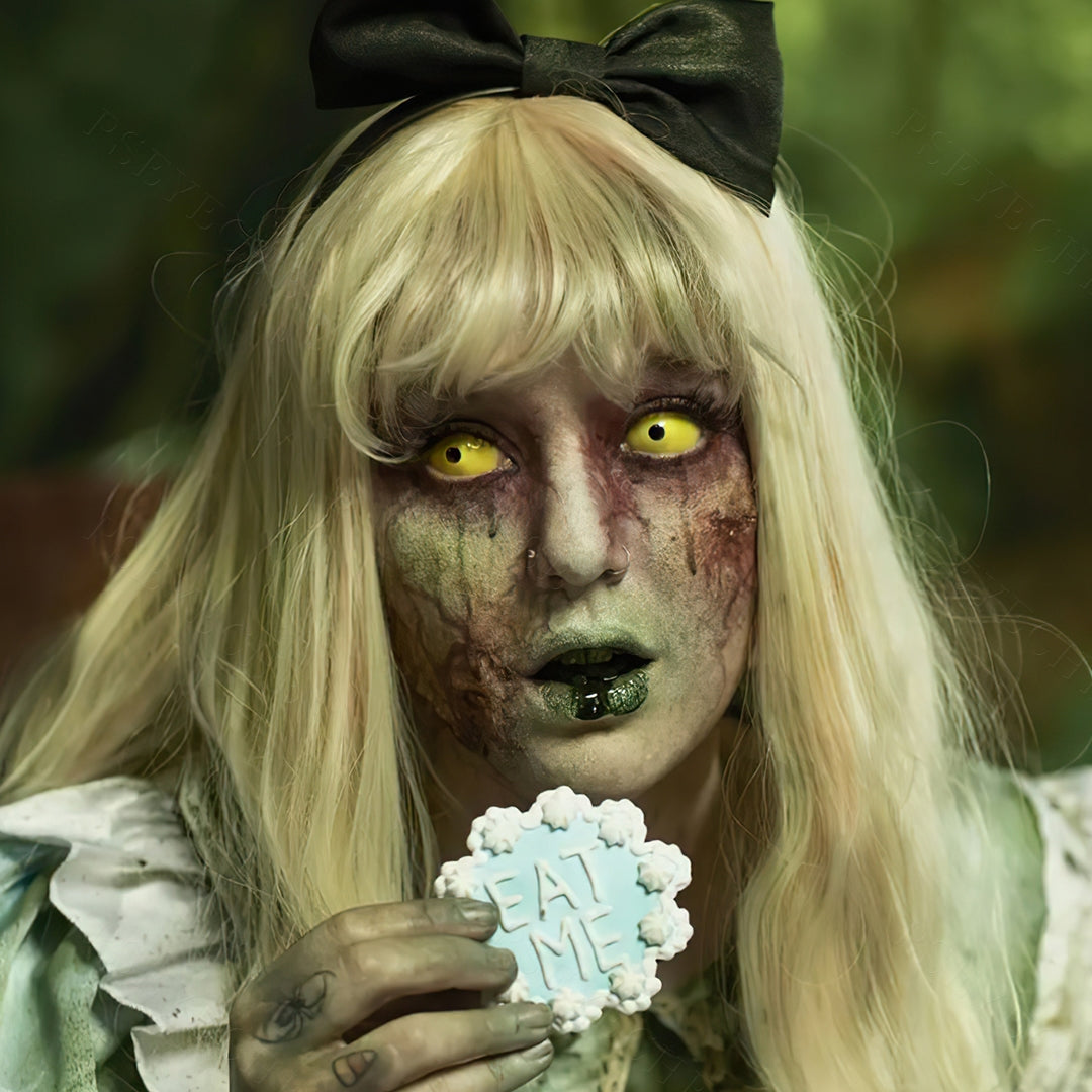 Yellow Sclera Contacts