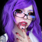 Tokyo Ghoul Black And Red Sclera Contacts