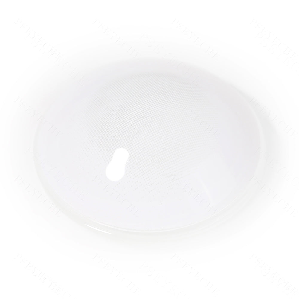 All White Mesh Sclera Contacts