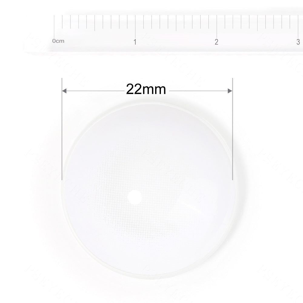 All White Mesh Sclera Contacts