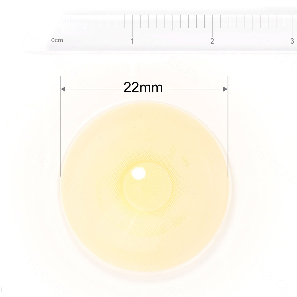 Blind Yellowish Sclera Contacts
