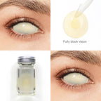 Blind Yellowish Sclera Contacts