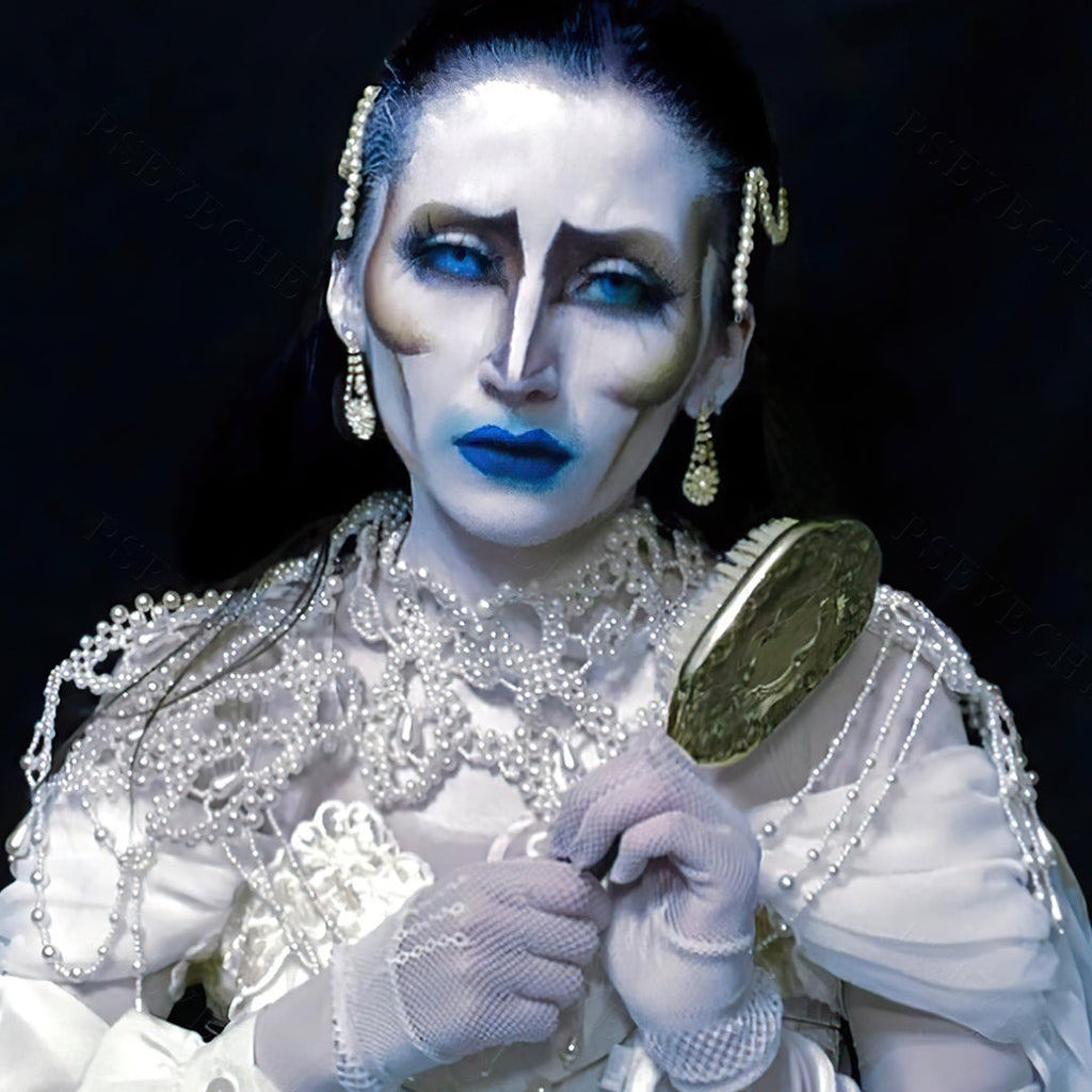 Ice Blue Zombie Sclera Contacts