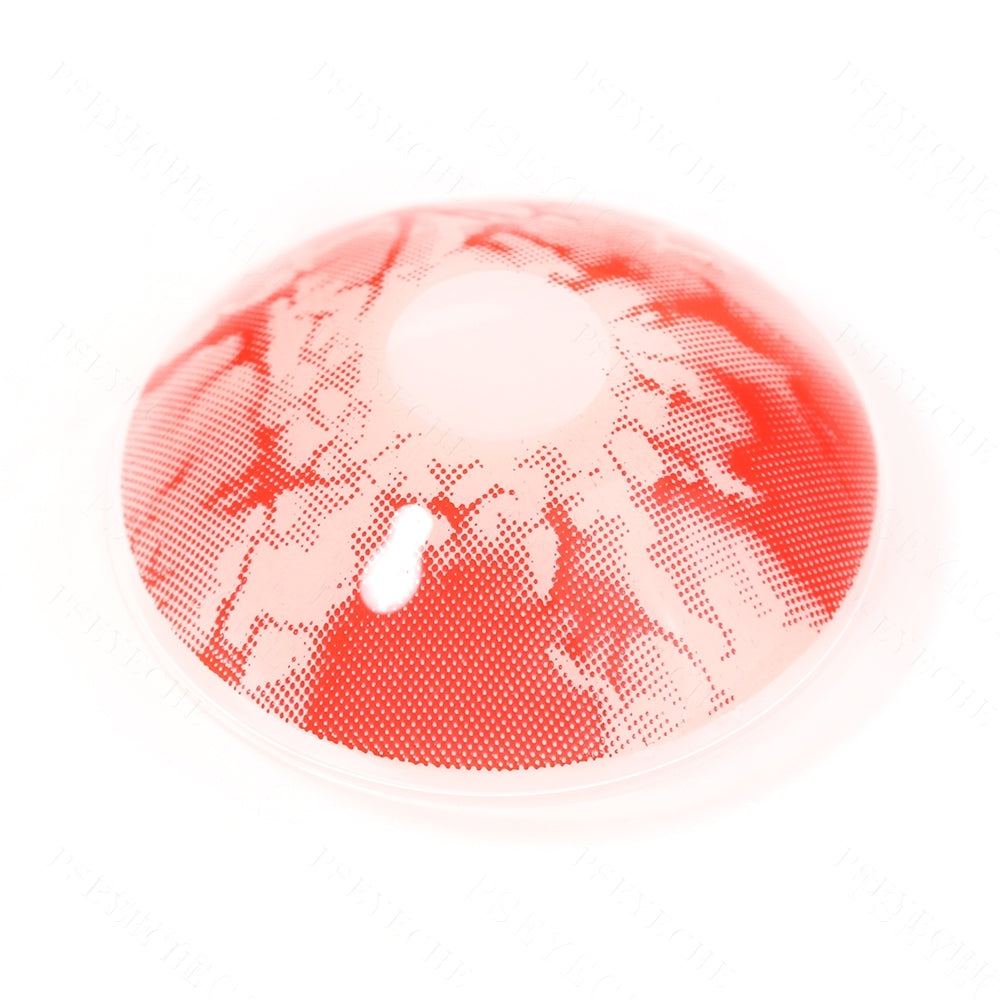Bloody Zombie Sclera Contacts Secondary image