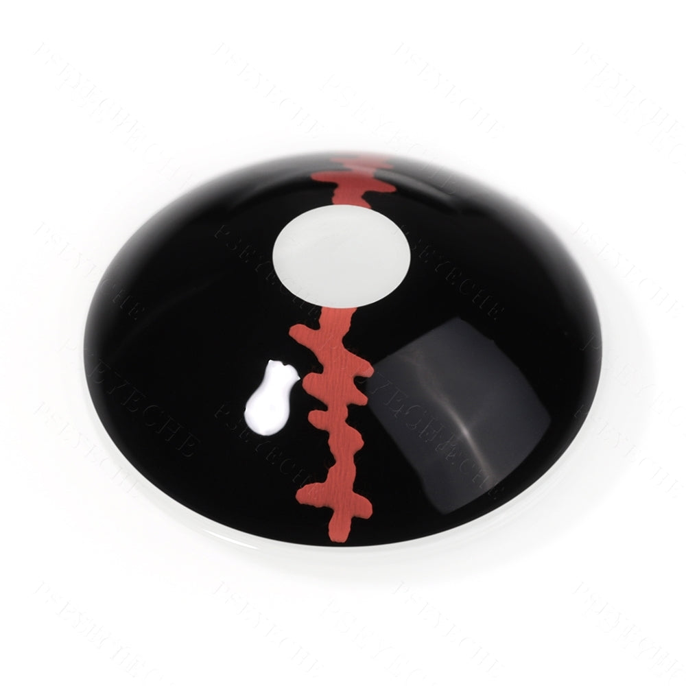 Redlash Black Sclera Contacts Secondary image