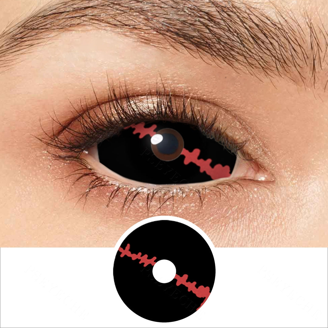 Redlash Black Sclera Contacts Main image