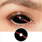 Redlash Black Sclera Contacts