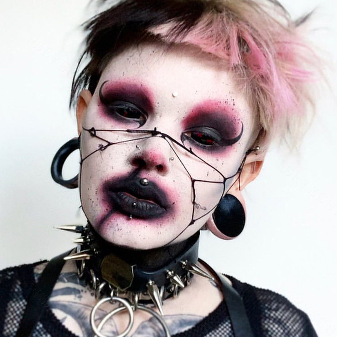 Redlash Black Sclera Contacts