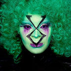 Purple Snowy Night Sclera Contacts