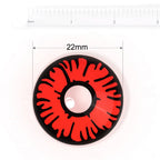 Red Demon Eyes Sclera Contacts